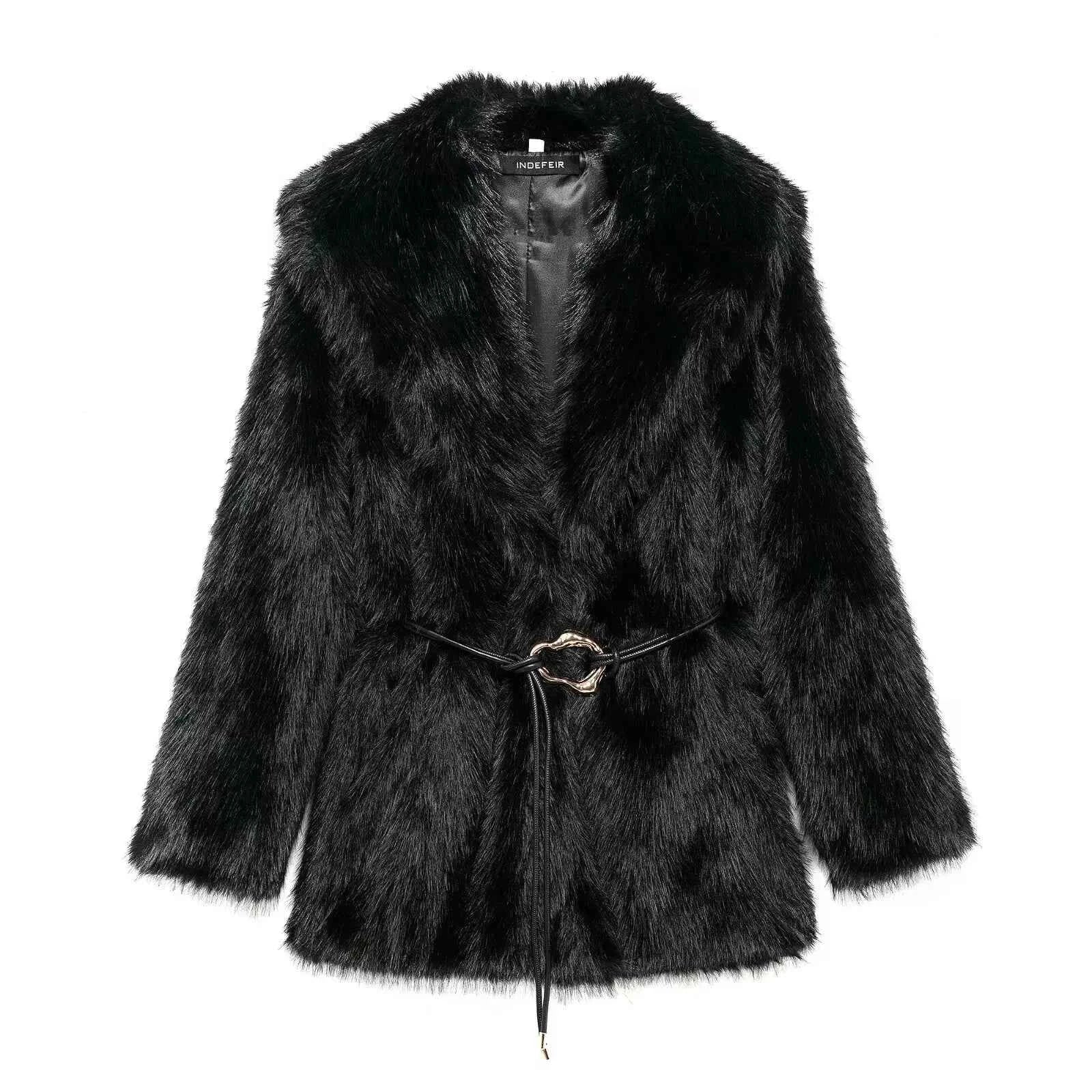 Faux Fur Winter Coat - Wear Spot