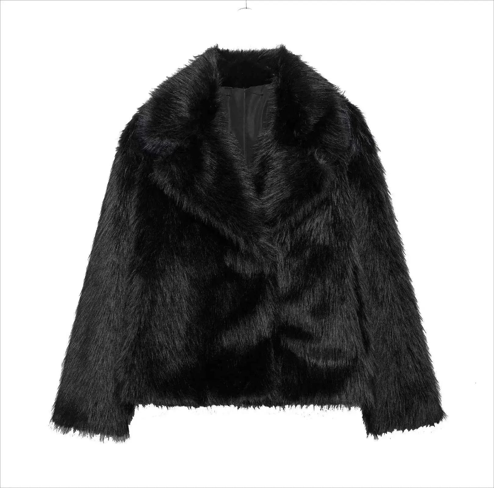 Long Plush Winter Coat - Cozy Faux Fur for Stylish Winter Warmth - Wear Spot