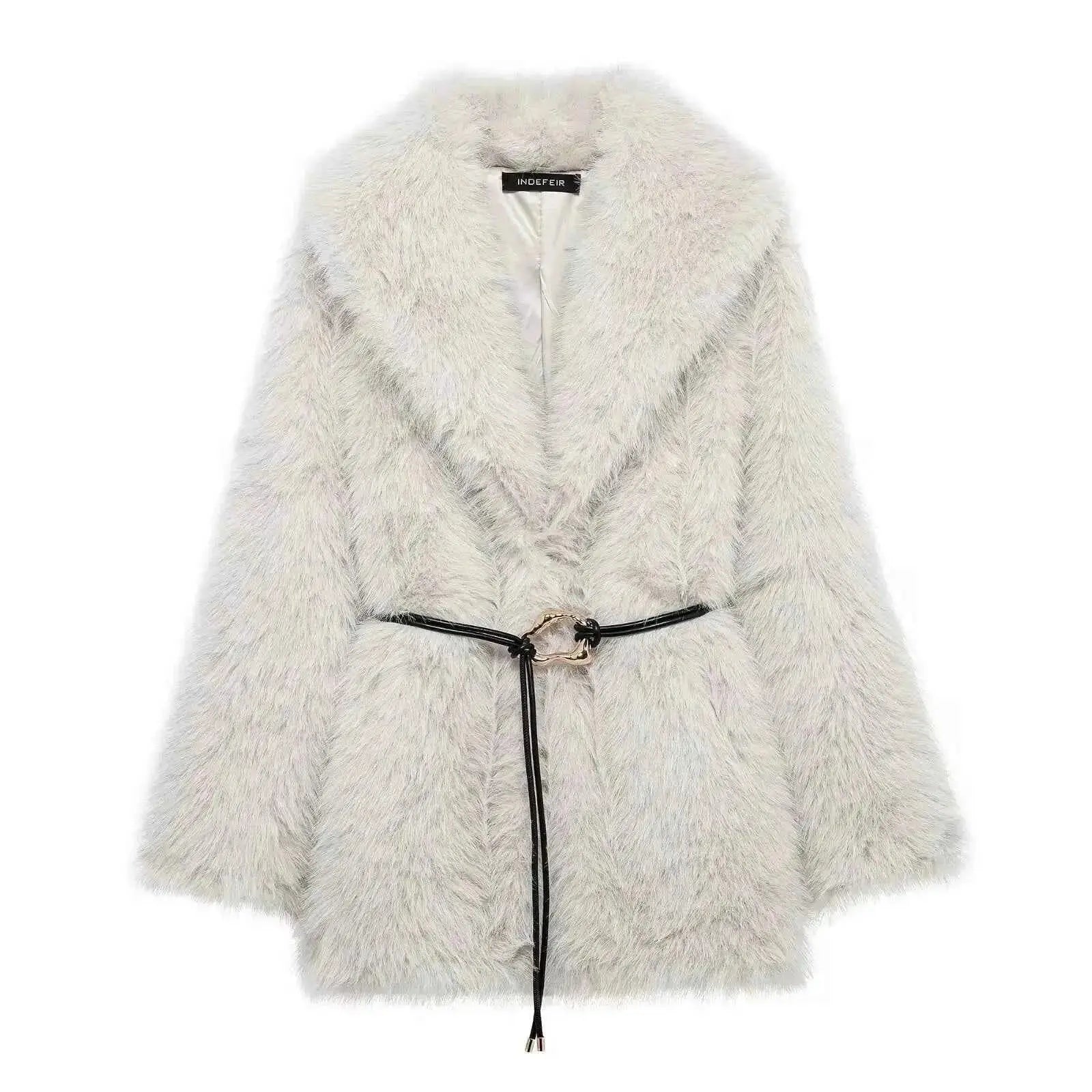 Faux Fur Winter Coat - Wear Spot