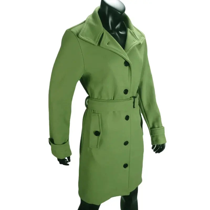 Wool Blend Women's Coat - Wear Spot
