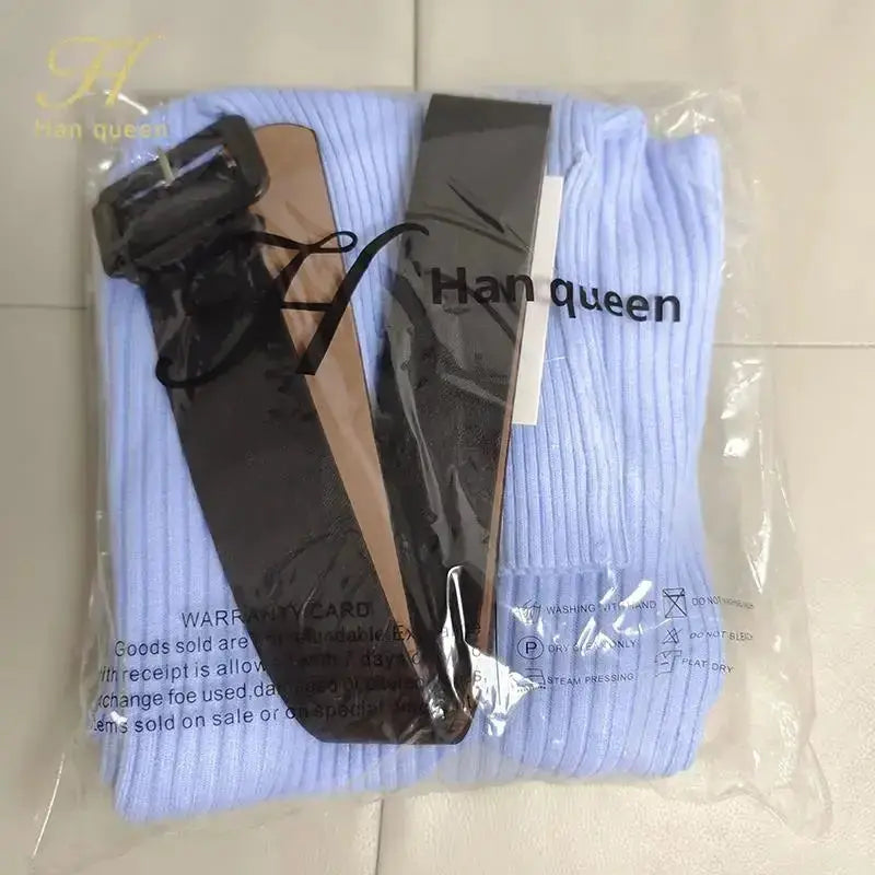 Knitted Turtleneck Sweater Dress for a Stylish Statement - Wear Spot